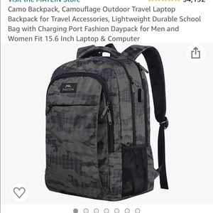 NWT Matein Laptop Backpack